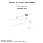 Планка карнизная 100х69х2000 (ПЭ-01-1015-0.45)