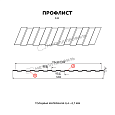 Профлист МЕТАЛЛ ПРОФИЛЬ С-8х1150 (ECOSTEEL-01-Кирпич-0.5)