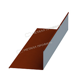 Планка примыкания верхняя 250х147х2000 (AGNETA-20-Copper\Copper-0.5)