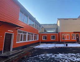 В Шымкенте обновили большой детский сад фасадом от «Металл Профиль»