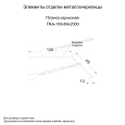 Планка карнизная 100х69х2000 (ПЭ-01-6005-0.4)