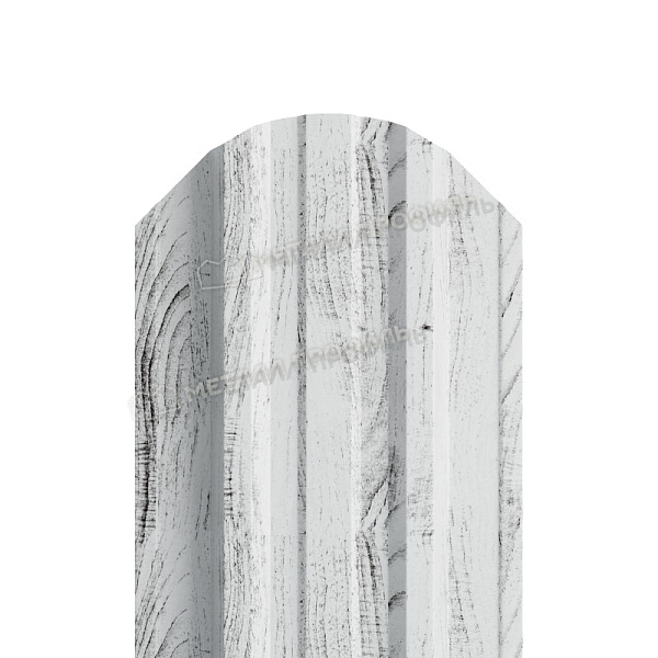 Купить качественный Штакетник металлический МЕТАЛЛ ПРОФИЛЬ TRAPEZE-O 16,5х118 (ECOSTEEL_MA-01-Беленый Дуб-0.5) в нашем интернет-магазине.